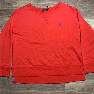 Red Polo Crewneck